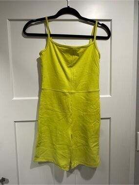 Bright Yellow Aritzia Jumpsuit